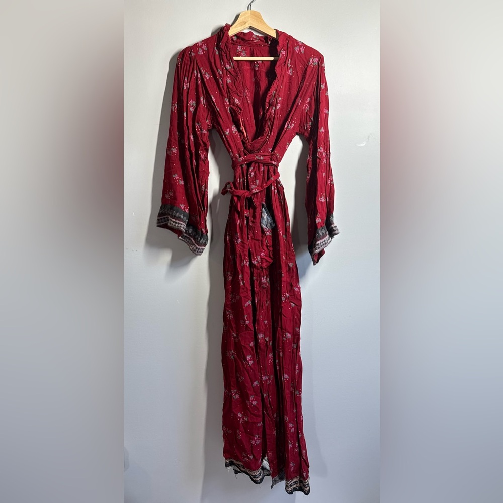 Handmade vintage Red Robe